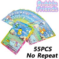 Shiny 55Pcs Cute DIY Card Proxy Pokemon My bubble friends Holographic Anime Version Classical Collection Cards Eevee Charizard