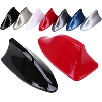 Universal Shark Fin Antenna Cover Base Replacement Car Roof Aerials Radio Signal Exterior Decoration Styling Accessories