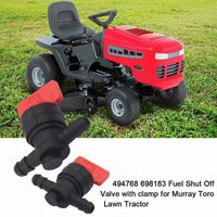 1/4" In-Line Petrol On-Off Fuel Tap Switch Valve Plastic Motorcycle Quad Bike Lawnmower ATV Car Accessories Fuel Faucet Switch