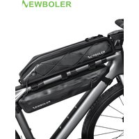 AliExpress NONE NEWBOLER Bike Bag 2L Portable Frame Front Tube Cycling Bag MTB Road Bicycle Pannier Bag Large Capacity Ultralight Cycling Bag