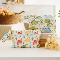 Elinfant 2 Pcs/Set Waterproof Mini Diaper Bag Resuable Diaper Bag Washable Sanitary Napkin Storage Bag For Cosmetics, change