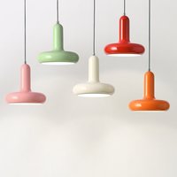 Skandi navis che Macaron kleine Pendel leuchte moderne cremefarbene Schlafzimmer Nachttisch lampe modische und einfache Restaurant Bar Tisch lampe