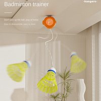 1 Set Fitness Indoor Outdoor Game Spin Batting Practice Racket Training Self Training Badminton Badminton Trainer