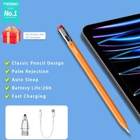 Metapen Pencil Air8 Pro X for iPad 2018-2026,Ultra-Quiet,4X Fast Charging,Palm Rejection Stylus Pen for iPad Pro a16/11/10, Air5