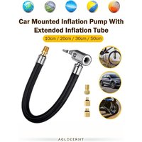 AliExpress NONE Tire Air Inflator Extension Tube For Automotive Bicycle Motorcycle Pump Flexible Hose Easy Connect Valve Adapter