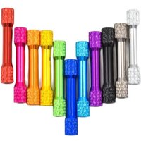 10PCS Crossing Machine FPV Frame M318 25 28 30 32 35mm I-Type Aluminum Column Mesh Anti-Slip Color Aluminum Column