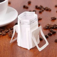 50pcs Coffee Filter Bags Disposable Drip Coffee Paper Pack Portable Hanging Ear Espresso Coffee Tool Coffee Drip Filter Bag