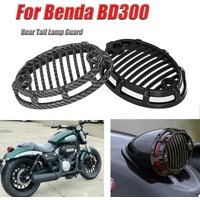 For Benda BD300 BD 300 Motorcycle Rear Tail Lamp Guard Lamp Cover Protector Holder Rear Brake Lamp Protective Shell KEEWAY V302C