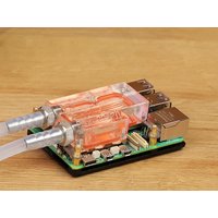 Water Cooling Radiator for Raspberry Pi 5 Water Cooling RGB integrated CPU Cooler High-Performance