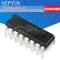 10PCS CD4053BE DIP16 CD4053 DIP 4053BE DIP-16 new and IC