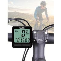 AliExpress NONE Wired Bicycle Computer 24 Functions Bike Speedometer Odometer Backlight Waterproof Auto Wake‑up Cycling Speed Counter