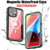 IP68 professional waterproof phone case for iPhone16pro 17 14 15promax Shellbox hot sales 360 full coverage shockproof dustproof