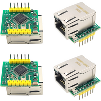 USR-ES1 W5500 Module TCP IP MINI Ethernet Module 80MHz Compatible with WIZ820IO STM32 Microcontroller
