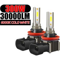 30000LM H8 H11 LED Headlight Bulb H7 H9 9005 HB3 9006 HB4 9012 HIR2 Fog Light Canbus Mini White 6000K CSP 3570 For Car Auto