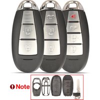 jingyuqiin 2/3/4 Buttons Remote Car Key Shell Case For Suzuki Swift Kizashi SX4 Vitara Remote Key Housing Replace With Small Key