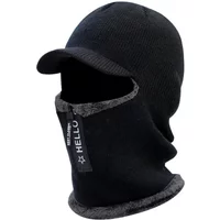 AliExpress NONE Winter warm hats, cycling hats, skiing hats, outdoor ear-protecting hats, warm, windproof and sunshade hats, all-in-one hats