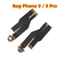 Replacement For Asus Rog Phone 9 / 9 Pro 5G USB Charging Port Dock Board ROG9 Type-C Button / Side Charger Jack Plug Flex Cable