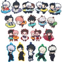 Jujutsu Kaisen Gojo Satoru Geto Suguru Yuji Yuuta Megumi Maki Toji Choso PVC Keychain