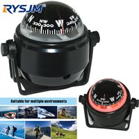 Waterproof Navigation Positioning Car Boat Compass Marine Sailing Compass With Electronic LED Light Nautical Compass