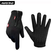 Ski Gloves Grab Velvet Touch Screen Gloves Autumn and Winter Warm Plus Velvet Cold Proof Waterproof Outdoor Riding Model