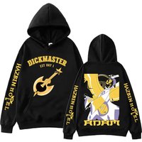 Y2K Casual Loose Hoodies Sweatshirts Hazbin Hotel Adam Graphic Design Hoodie Harajuku Long Sleeve Pullover Tops Sweatshirt Gift
