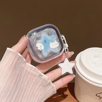 for Samsung Buds4/4Pro Earphone Cover Cartoon Soft Shell for Galaxy Buds 3pro/live/2pro/fe/pro/2/fe/3fe Protective Case