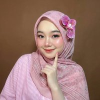 Hijab Scarf Lotus Chiffon Floral Shawl for Women Spring Summer Sunscreen Lightweight Head Wrap