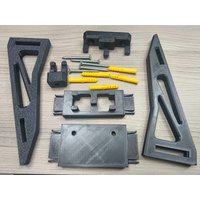DIY Building Block Wall Display Stand Wall Mount Bracket Holder for LEGO 42207 Ferrari F1 SF24