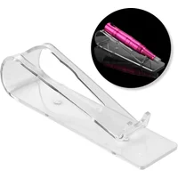 Acrylic Tattoo Machine Pen Holder Permanent Tray Support Frame Makeup Accessories Organizer Display Bracket Stand High Quality
