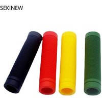 Scooter Grips Bike Grips 125mm Soft Flangeless Longneck Bars for Pro Stunt Scooter Grips and BMX Bike Bars MTB Bike Grips