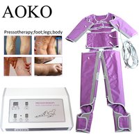 Lymphatic Drainage Machine Weight Loss Air Wave Pressure Pressotherapy Sauna Suit Muscles Relax Device Full Body Massage For SPA