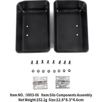 Flytec Offizielle Original V803-06 Silo Components Montage Ersatzteile für 4 Tanks Dual Antenne RC Karpfen Angeln Köder Boot