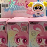 Genuine Stock Kayou The Powerpuff Girls Paw Paw Task Force Twirl Fun Blind Box Face Changing Figurine Desktop Decoration Gifts