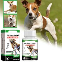 Soft Chews Dog Joint Supplement 80 Tablets Glucosamine Chondroitin Natural Formula Joint Flexibility Health