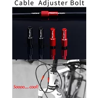 AliExpress RISK CNC Aluminum Bicycle Inner Cable Adjuster Bolt Mountain Road Bike Shift & Derailleur Brake Line Adapter Adjustment Screws