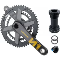 Ultralight Carbon Fiber 11/12 Speed Road Bike Crankset 170mm Crank Double Chainring 50-34T/52-36T/53-39T Bicycle Cranks