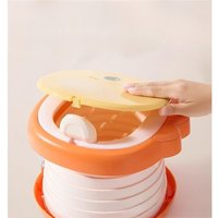 Children's outdoor foldable small toilet stool portable children's urinal male and female baby travel car toilet