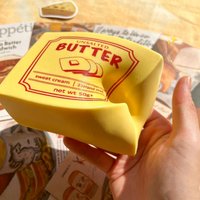 Butter Squishy Squishy Toys Tabas Anti Stress Squeeze Toy Butter Chocolate Fidget Toy Soft Sensory Food Squishies Toy Gift
