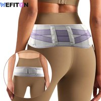 1PCS Lightweight Back Brace - Lower Back Pain Under Clothes - Breathable Mesh with Adjustable Straps for Home, Work - Unisex Fit