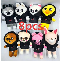 Skzoo Plush Toy Anime Peripheral Kawaii Stray Cartoon Character Kawaii Companion Toy Room Decoration Gifts-