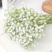20/30Pcs Baby's Breath Artificial Flower Bouquet Home Decoration Valentine's Day DIY Brides Wedding Decor Craft Gift Accessories