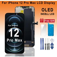 OLED LCD For iPhone A2411 A2342 A2410 A2412 Premium LCD For iPhone 12 Pro Max LCD Touch Screen Digitizer Assembly Replacement