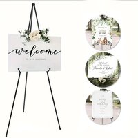 Runtowo Triangle Retractable Folding Stand, Metal Display Stand, Balloon Arch Bracket, Wedding Birthday Party Photography Props