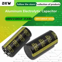 1PCS 1800uf 1500uf 400V Aluminum Electrolytic Capacitor 4PIN Inverter Welder Frequency Converter Aluminum Electrolysis
