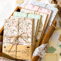 40pcs/pack Kawaii Scrapbooking Material Set Sticker Aesthetic DIY Scrapbooking Supplies Photo Album Decor Stationery