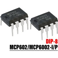 5PCS/LOT MCP602-I/P MCP6002 MCP602 DIP-8 Chipset