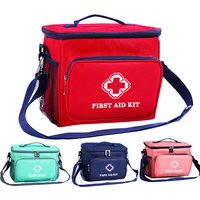 Large Capacity Medicine Storage Bag Empty Travel First Aid Kits Portable Medicine Organizer Car Emergency Survival Kit