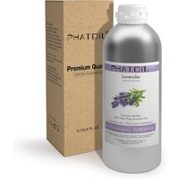 PHATOIL 1000ml Natural Aromatherapy Essential Oil Lavender Jasmine Eucalyptus Vanilla Lemon Bergamot Rose Aroma Essential Oils