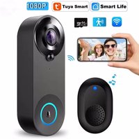 Tuya 1080P Wireless WIFI Doorbell Video Intercom Door Bell with Camera Smart Home for Security Protection PIR Motion Detection