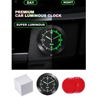 AliExpress NONE Kebidumei Luminous Car Clock Stick-On Watch Internal Mechanics Quartz Clocks Auto Ornament Fit For Dashboard/ Boat/ Bike